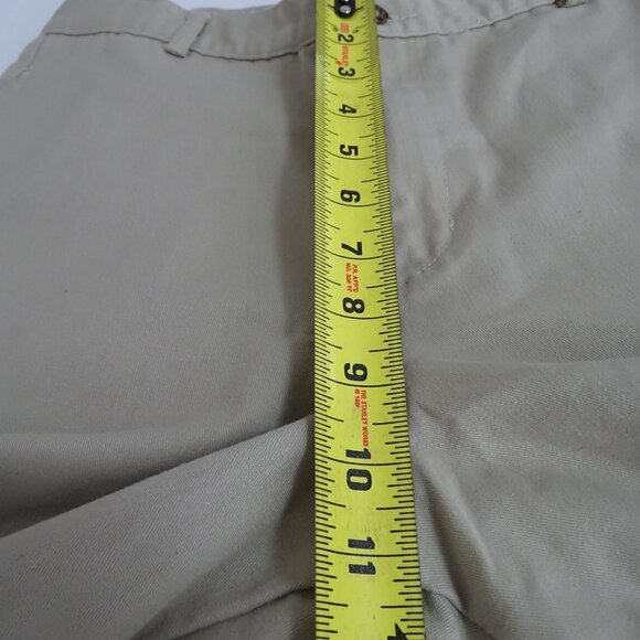 Dockers Tan Khaki Pants Boys Size 20 Regular School Uniform Flat Front FLAW - Picture 10 of 12